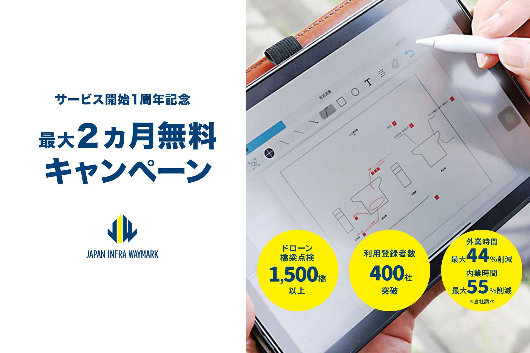Waymark Note」リリース1周年記念キャンペーン開催｜JIW